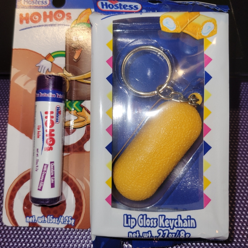 Hostess Ho Hos & Twinkies Lip Gloss Set